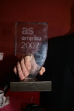1 lutego w Teatrze Roma odbyo si rozdanie Asw Empiku - za produkty kultury najchtniej kupowane w 2007r. n/z: nagroda