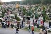 Dzie Wszystkich witych 1.11.2007 N/z cmentarz komunalny w Gdyni Pierwoszynie