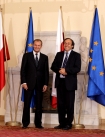 2 lipca 2008 roku odbyo si spotkanie premiera Donalda Tuska z przewodniczcym UEFA Michelem Platinim. Tematem rozmw byy przygotowania Polski do mistrzostw Euro 2012.
