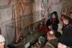 Wystawa Klatwa Faraonow-Tajemnice Starozytnego Egiptu 
Gdansk 3.01.2008 
N/z dzieci zwiedzaja wystawe

