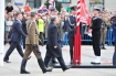 2008-05-03, Warszawa, Pl. Pisudskiego - Obchody wita Narodowego 3 maja
Na zdjciu: Lech Kaczyski - Prezydent RP na przywitaniu z onerzami