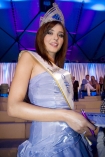 Wybory Miss Polski 2008 w Amfiteatrze w Pocku.  N.z. Karolina Zakrzewska.