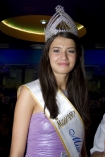 Wybory Miss Polski 2008 w Amfiteatrze w Pocku.  N.z. Klaudia Ungerman - Miss Polski.
