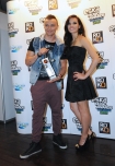 2013 ESKA Music Awards w Szczecinie 03-07-2013 odbya si podczas finau regat The Tall Ships Races n/z Liber i Natalia Szroeder