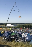 Przystanek Woodstock Kostrzy n/O 2007 n/z namioty