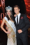 2015-12-04, Wybory Miss Supranational 2015, Krynica Zdroj, Polska n/z  Stephania Vasquez Stegman  Rafal Jonkisz Miss Supranational 2015