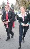 05.10.2007: Konwencja Programowa Komitetu Wyborczego Partii Samoobrona RP w Warszawie n/z Sandra Lewandowska