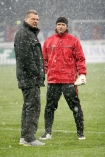 07.03.2009, Wisa Krakw - Polonia Warszawa 2:1, Rezerwowym bramkarzem druyny goci jest Radosaw Majdan.