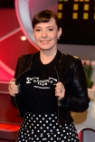 W studiu przy Inynierskiej 4 w Warszawie, 7 kwietnia 2014 roku odbyo si specjalne nagranie teleturnieju Familiada z udziaem wyjtkowych goci. n/z Justyna Sieczyo