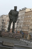 Pomnik Antoniego Abrahama w Gdyni na Pl.Kaszubskim
