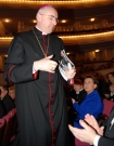 W Teatrze Wielkim w Warszawie 9 lutego 2008 roku odbya si Wielka Gala Liderw Polskiego Biznesu. n/z ks. biskup Piotr Jarecki