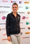 Turniej Tenisowy WTA BNP Katowice Open 8-14.04.2013 n/z Agnieszka Radwaska