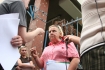 Przed szpitalem na ul. Brzeskiej 12 odbya si pikieta przeciwko likwidowaniu owej placwki