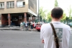 Przed szpitalem na ul. Brzeskiej 12 odbya si pikieta przeciwko likwidowaniu owej placwki