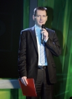 W warszawskim studiu TVP 10 lutego 2009 roku odbya si konferencja na ktrej zaprezentowano szczegy oferty programowej kanaw Telewizji Polskiej. n/z 