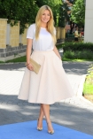 2014-06-10, Otwarcie salonu sukien slubnych White Ever, Warszawa n/z  Marcelina Zawadzka