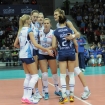 Mecz siatkwki Chemik Police (mistrz Polski) - Galatasary Daikin Stambu (Turcja) 3:0 w hali Arena Szczecin n/z druyna Chemik Police