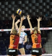 Mecz siatkwki Chemik Police (mistrz Polski) - Galatasary Daikin Stambu (Turcja) 3:0 w hali Arena Szczecin n/z Izabela Kowaliska