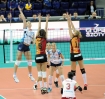 Mecz siatkwki Chemik Police (mistrz Polski) - Galatasary Daikin Stambu (Turcja) 3:0 w hali Arena Szczecin