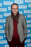 W warszawskim studiu TVP 10 grudnia 2015 odbyla sie premiera spektaklu Teatru Telewizji pod tytulem "Ich czworo". n/z Artur Zmijewski