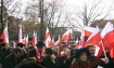 Swieto Niepodlegosci w Gdansku 11.11.2007 N/z parada niepodlegosci w Gdansku