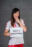 Sesja zdjeciowa - Reprezentacja Polski kobiet w piłce ręcznej; Cetniewo 26-11-2013; n/z: Katarzyna Koniuszaniec