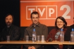 W studiu TVP 2 w Warszawie 12 lutego odbya si konferencja prasowa powicona zbliajcej si premierze trzeciej serii "Pitbulla". n/z Piotr Lenar (operator), Greg Zgliski (reyser), Kasia Adamik (reyser)