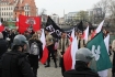 Wrocawska Demonstracja NOP-u zostaje rozwizana, policja uzywa siy do usunicia demonstrantw. 2008-04-12