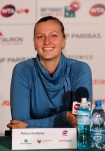 Turniej Tenisowy WTA BNP Katowice Open 8-14.04.2013 mecze wierfinaowe n/z Petra KVITOVA