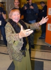 W Sali Kongresowej warszawskiego Paacu Kultury i Nauki 13 listopada 2008 roku odbya si Gala Zote Kaczki - 100-lecie Polskiego Kina. n/z Irena Kwiatkowska