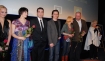 W warszawskim kinie "Kinoteka" 13 lutego 2008 roku odbya si premiera filmu "Rozmowy noc". n/z Weronika Ksikiewicz, Magdalena Rczka, Marcin Dorociski, Sambor Czarnota, Micha Piela