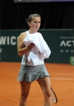 Turniej Tenisowy WTA BNP Katowice Open 8-14.04.2013 mecze pfinaowe n/z Annika BECK