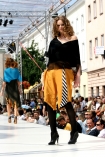 13 lipca 2008r, na Warszawskim Nowym wiecie, po raz czwarty odbyo si Warsaw Fashion Street - najwiksze w polsce pokazy mody. n/z prezentowana kolekcja Anny Pitchouguina