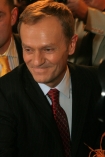 Konferencja prasowa PO - Wroc?aw/nz Donald Tusk