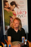 14 lipca w krakowskim kinie ARS odbya si konferencja prasowa twrcw filmu "Jak y?" w reyserii Szymona Jakubowskiego. n/z Pawe Dyllus