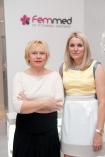 14.09.2013, Warszawa, otwarcie kliniki Femmed w Warszawie. n/z  Magdalena Potembska-Eberhardt (wacicielka) Joanna kowska