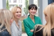 14.09.2013, Warszawa, otwarcie kliniki Femmed w Warszawie. n/z  Violetta Koakowska Paulina Holtz