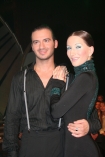 14.10.2007: W Warszawie w Recording Studio odbyo si show telewizji TVN 'Taniec z Gwiazdami' n/z Justyna Steczkowska i Stefano Terrazzino