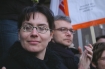 Alicja Tysic podczas demonstracji przeciwnikw zmian w konstytucji i zaostrzenia ustawy aborcyjnej