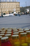 plac Pisudskiego w Warszawie przed uroczystociami rocznicowymi