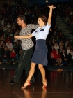 15.03.2008. Wrocaw. Hala Orbita. Wratislawia Euro Dance 2008. N/z gocinny wystp Justyny Steczkowskiej i Stefano Terrazzino