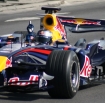 Red Bull 3D Race - Krakw, 15.08.2007. Pojedynek 3 ywiow: samolot, bolid F1 oraz d wycigowa. n/z kierowca F1 Sebastian Vettel (Scuderia Toro Rosso).