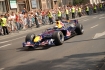 Red Bull 3D Race - Krakw, 15.08.2007. Pojedynek 3 ywiow: samolot, bolid F1 oraz d wycigowa. n/z Bolid F1 Scuderia Toro Rosso - Sebastian Vettel.
