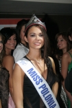 15.09.2007: W Warszawie odbyy si wybory Miss Polonia 2007  n/z Miss Polonia 2007 nr 12 Barbara Tatara, 21 lat, wzrost 176, niust 86, talia 66, biodra 85.