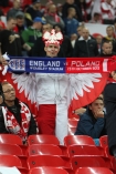 15.10.2013, Londyn, Wembley, mecz Anglia-Polska, n/z  polscy kibice