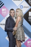MTV EMA PRE PARTY; Warszawa 15-10-2015; n/z:  Trybson i Eliza Warsaw Shore ekipa z Warszawy