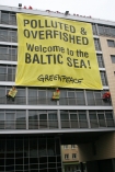 Protest Greenpeace w Krakowie