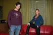 Zdjcia z planu serialu Pierwsza Mio 2008-02-16 Pawe Krzyanowski (Mikoaj Krawczyk) i Marysia Radosz ( Aneta Zajc)