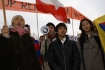 16 marca 2008 Warszawiacy i przedstawiciele organizacji pozarzadowych spotkali si przed Ambasada Chin aby upomnie si o wolno Tybetu oraz zaprotestowa przeciwko popieraniu przez polskie wadze organizacji Olimpiady w Bejjing.               