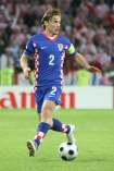 16.06.2008, Klagenfurt, ostatni mecz reprezentacji Leo Beenhakkera na Mistrzostwach Europy: Polska - Chorwacja 0:1. 

n/z Dario Simic

